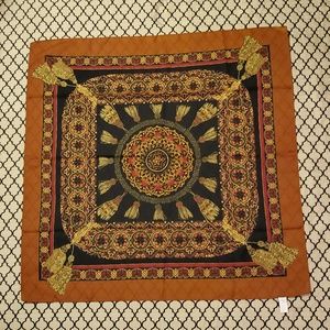 Berkshire brown 30" square scarf